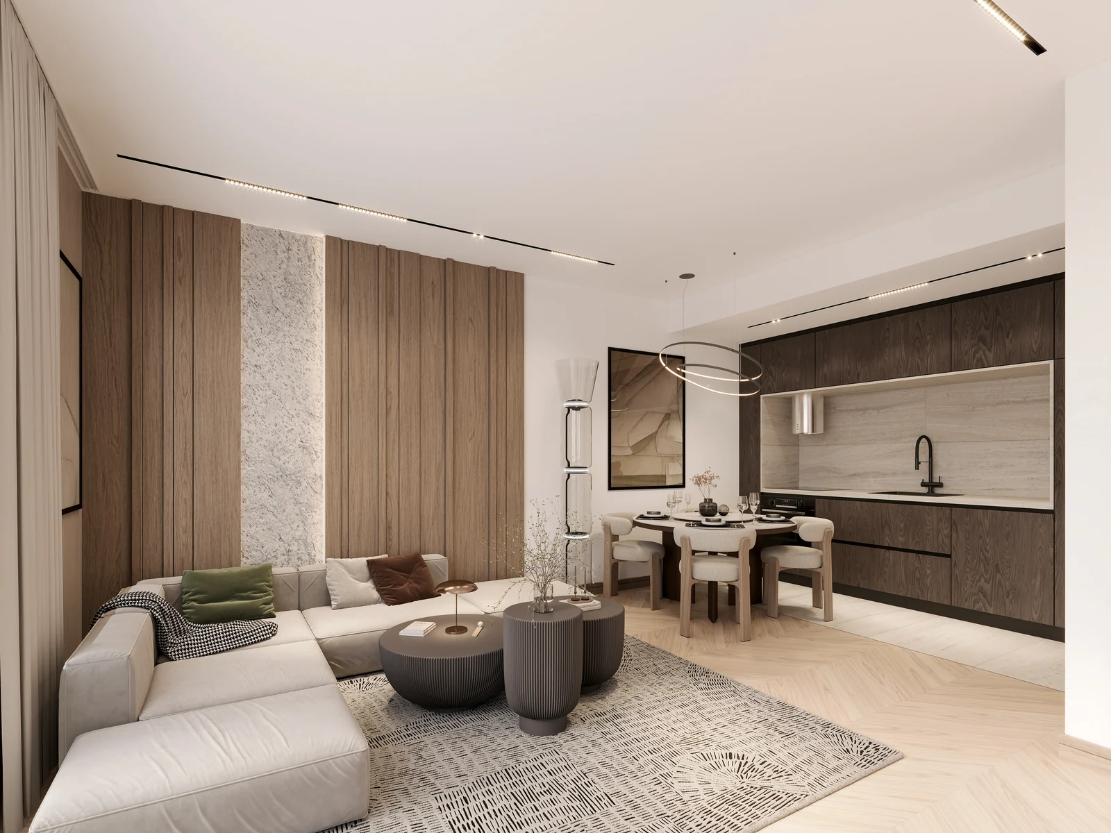 Tip 01 — Dnevni boravak sa trpezarijom